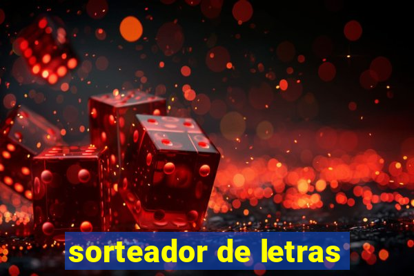 sorteador de letras